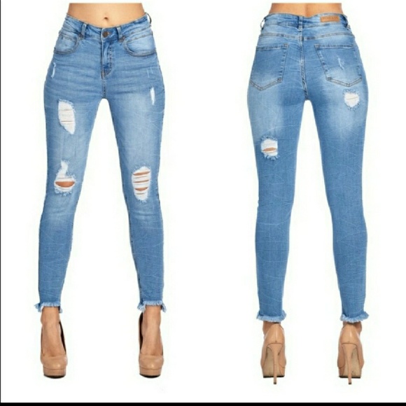 northside trends Denim - 💖 destroyed butt lifting skinny jean $FIRM